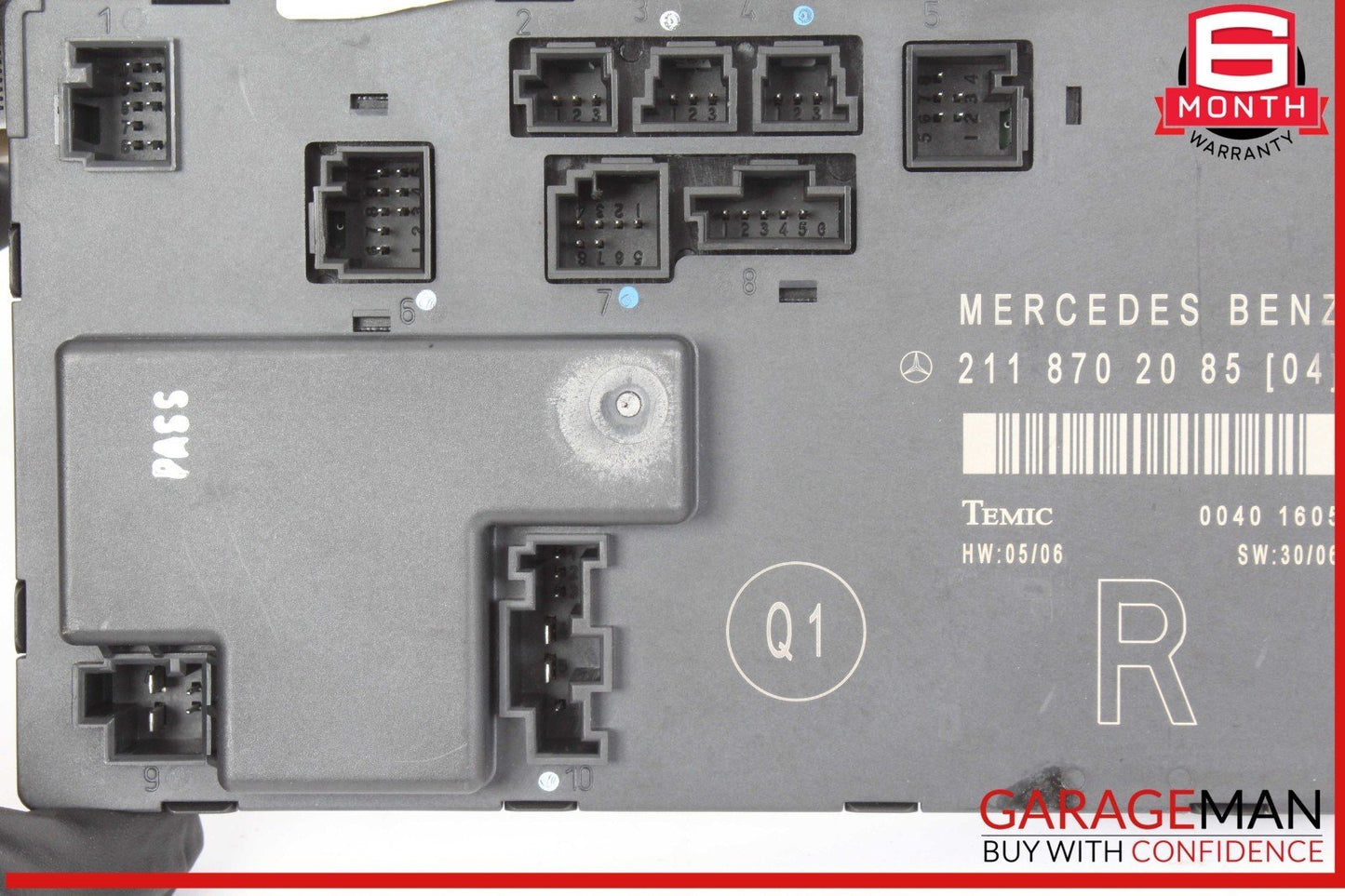 03-09 Mercedes W211 E350 E550 Front Right Passenger Side Door Control Module OEM