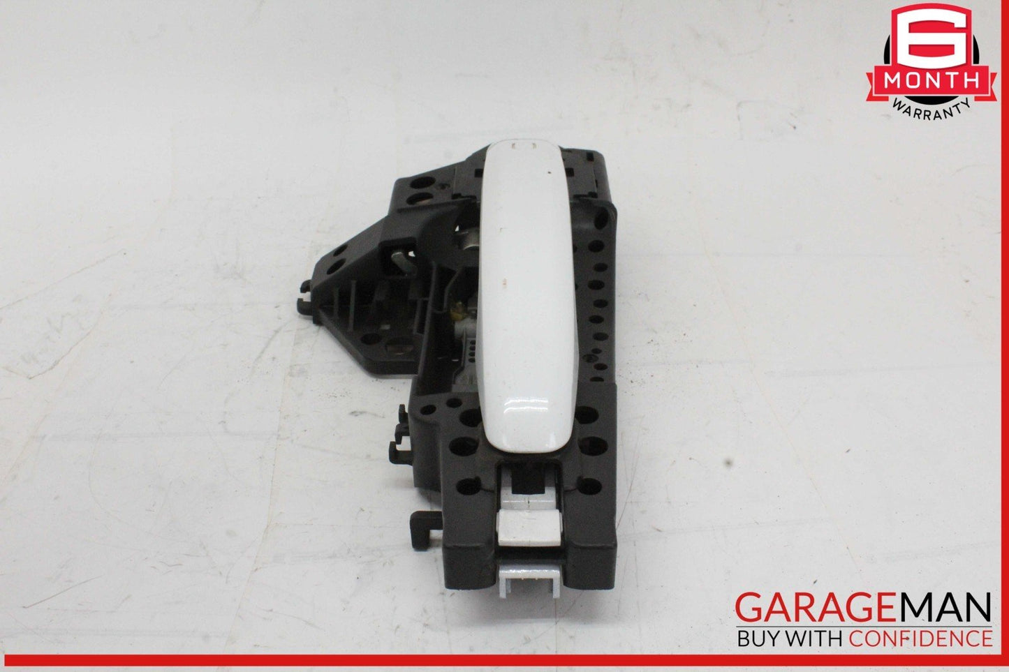 09-16 Audi A4 A5 Right Passenger Side Exterior Door Handle White 8T0837886A OEM