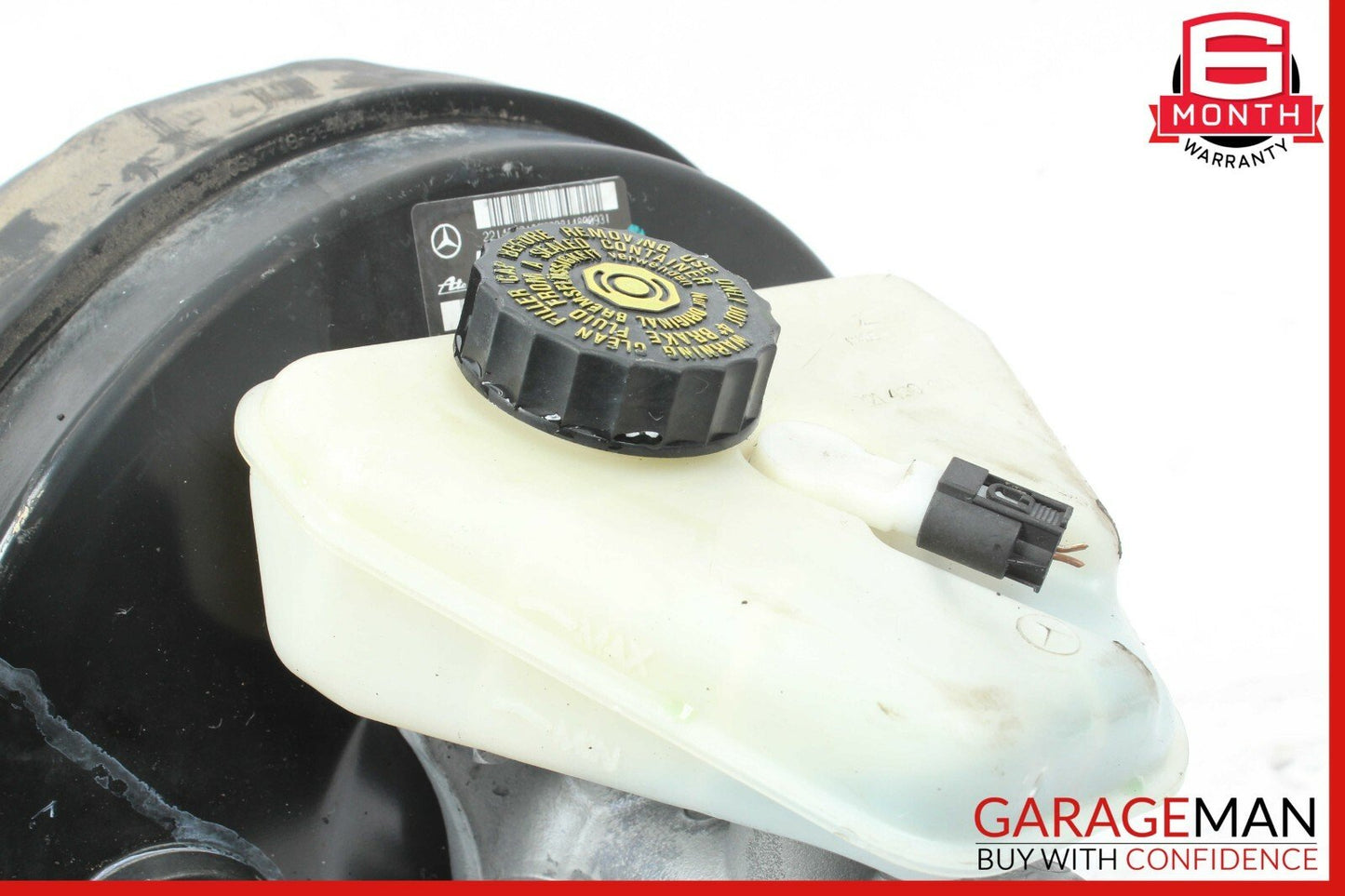 07-09 Mercedes W216 CL550 S550 Power Brake Booster Master Cylinder Reservoir OEM