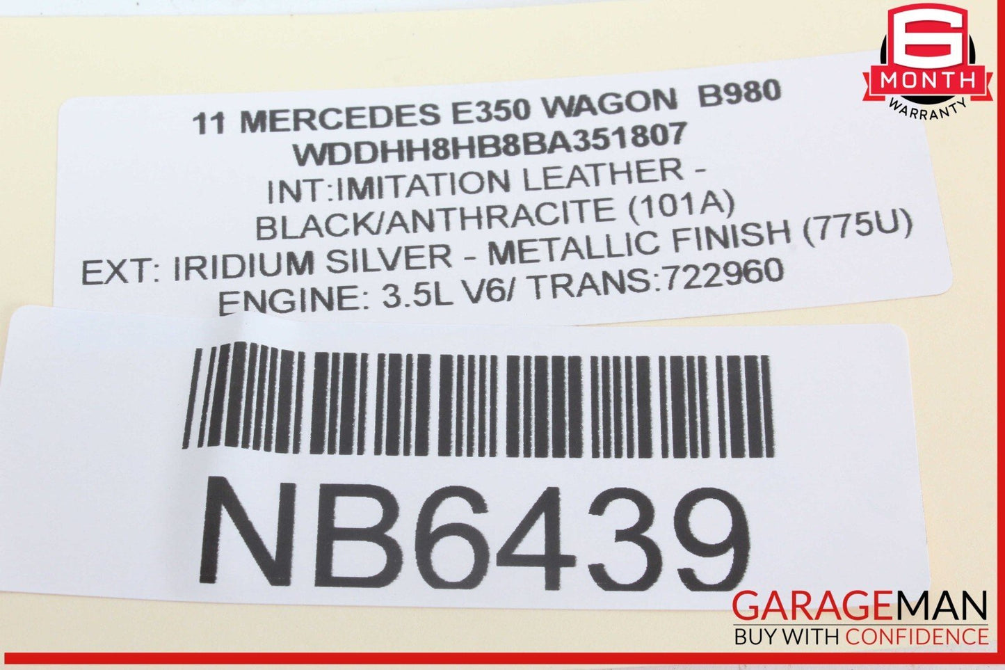 08-18 Mercedes W212 E350 Wagon Front Left Side Door Control Module Unit OEM