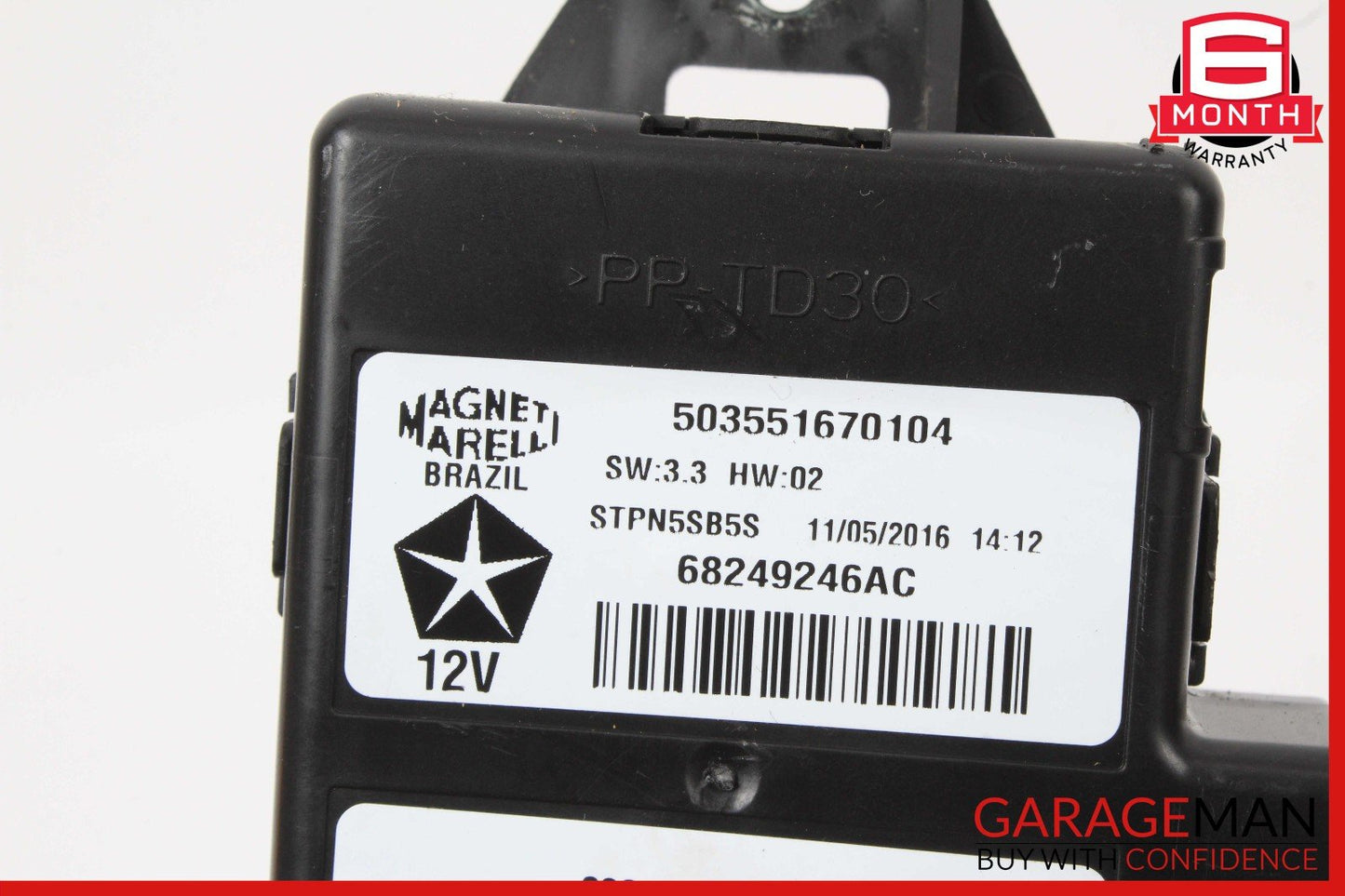12-19 Fiat 500 Phone Control Module Unit OEM