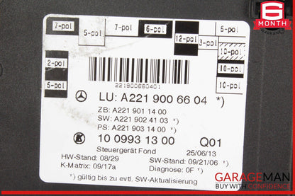 07-13 Mercedes W221 S550 S400 Rear Right or Left Side Door Control Module OEM