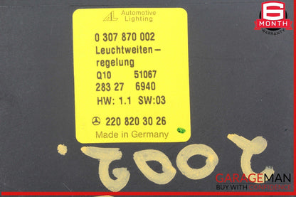 00-06 Mercedes W220 S55 AMG S500 Headlight Head Lamp Control Module Unit OEM