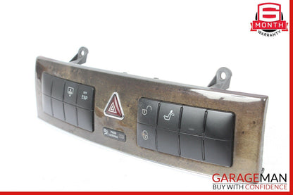 05-07 Mercedes W203 C230 C55 AMG Dash Hazard Light Switch Door Lock Control