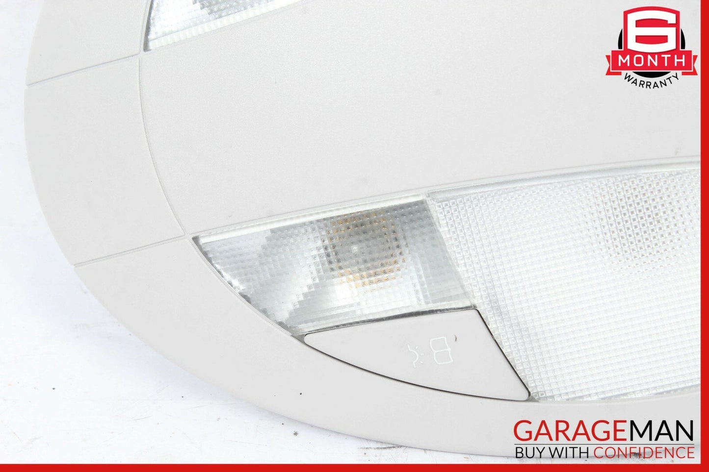 07-09 Mercedes W211 E350 E550 E63 AMG Rear Overhead Dome Light Reading Map Gray