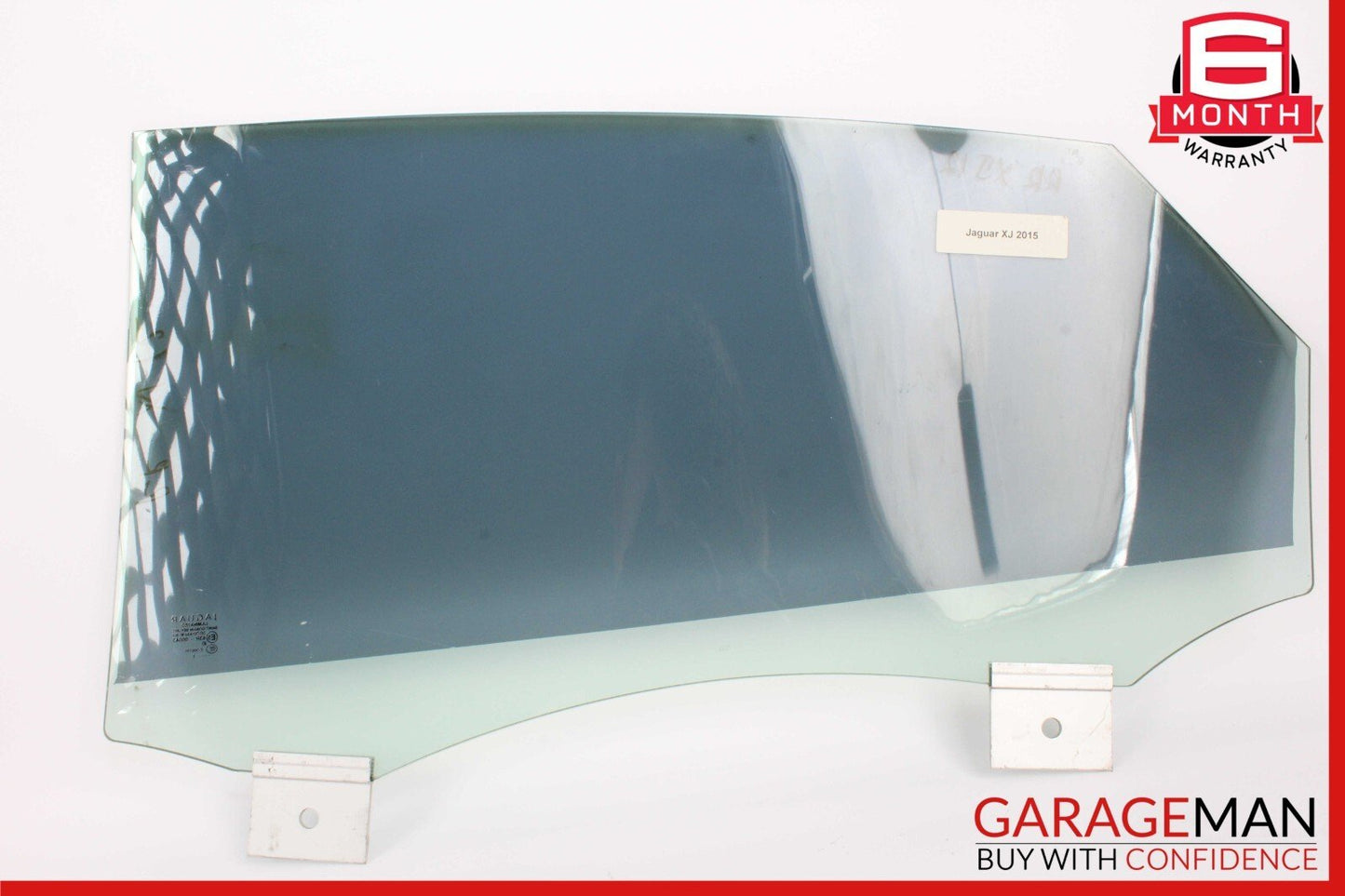 10-19 Jaguar XJ XJR Rear Right Side Door Window Glass AW93F25712AD OEM
