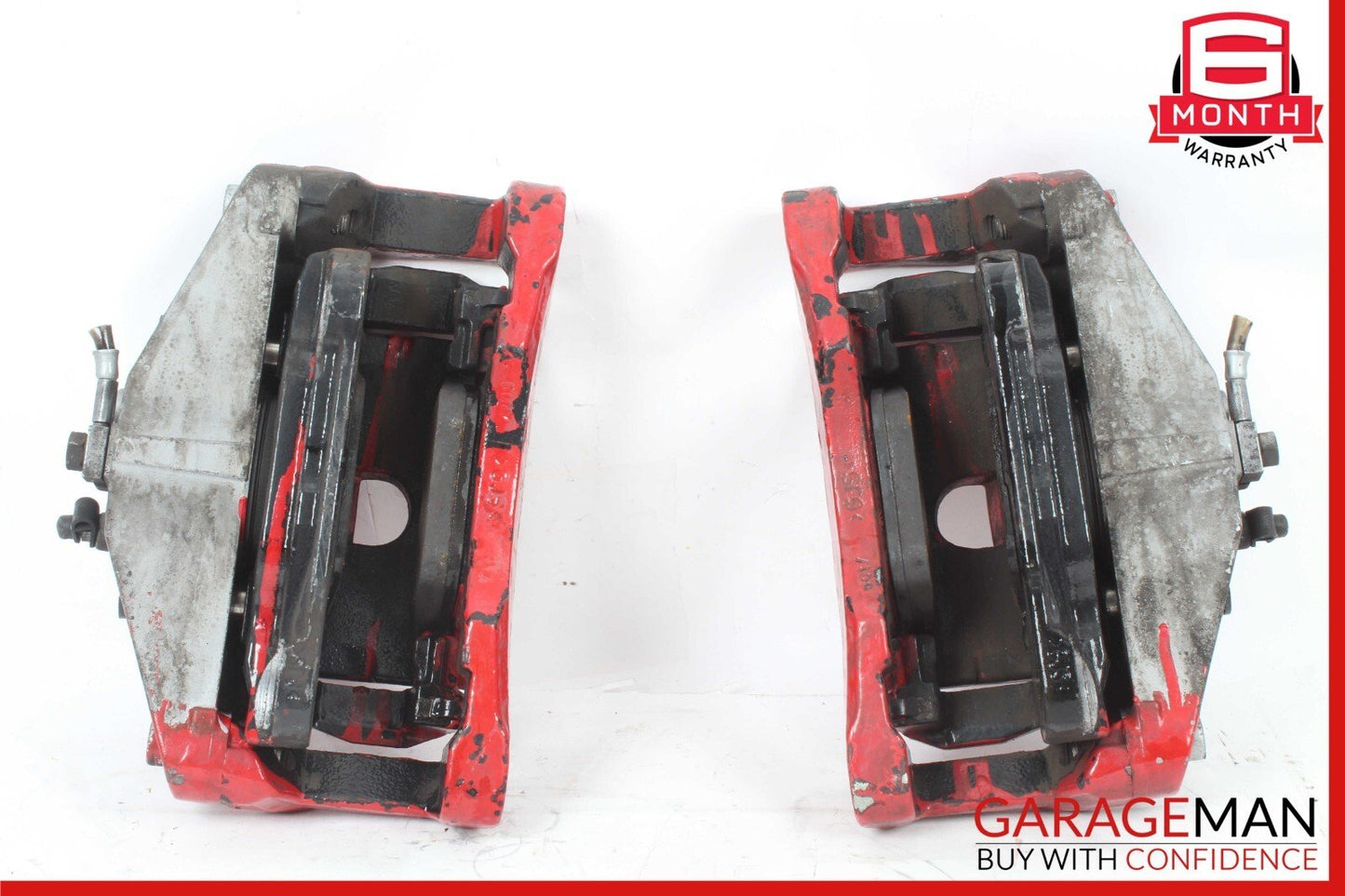 09-15 Jaguar XF Front Right & Left Disc Braking Brake Stop Caliper Set of 2 OEM