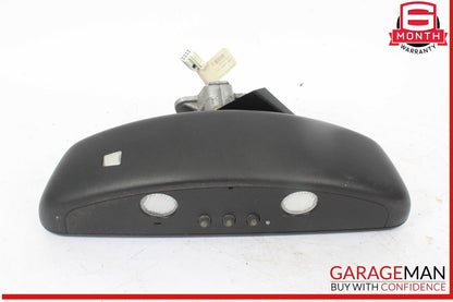 12-17 Mercedes W204 C350 C300 E350 Top Upper Interior Rear View Mirror Black OEM