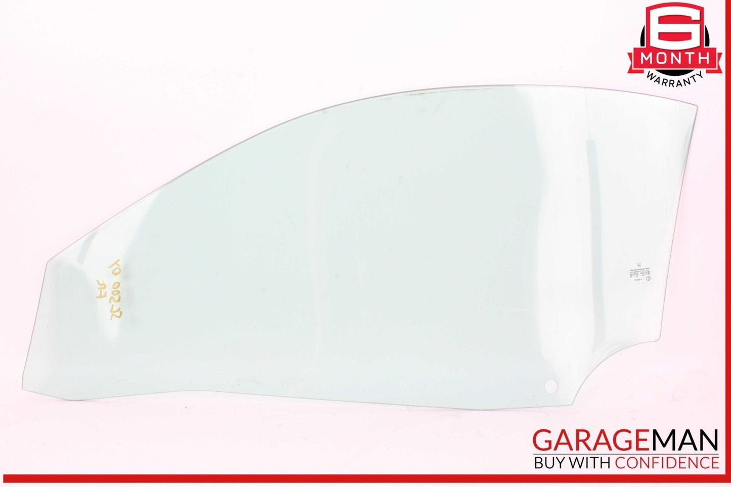 03-12 Mercedes R230 SL500 SL550 Front Right Passenger Side Door Window Glass OEM