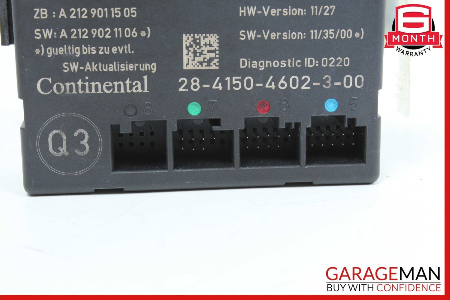 08-18 Mercedes W204 C250 Front Right Side Door Control Module 2129011505 OEM