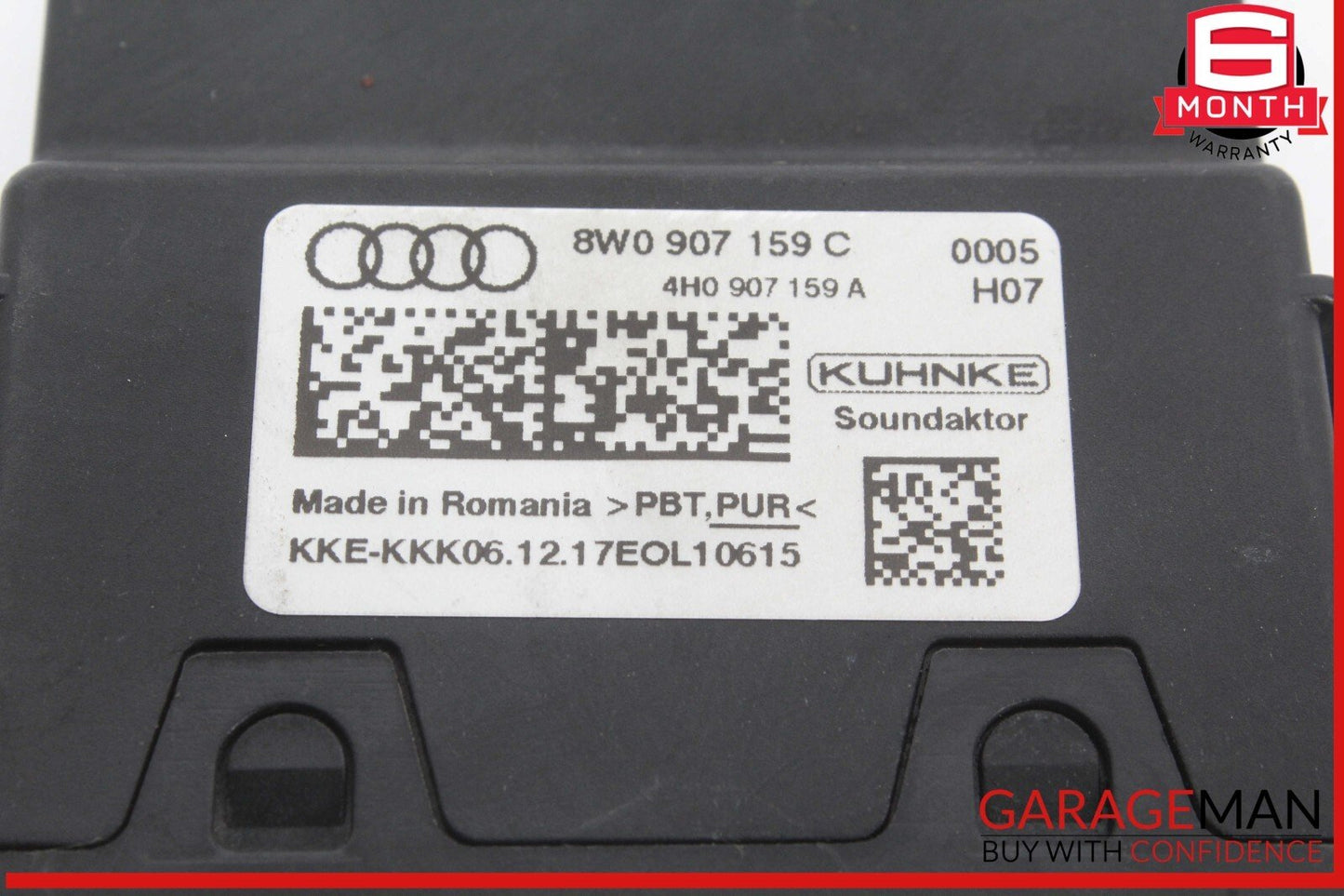 18-23 Audi RS5 S5 Body Impact Sound Control Module Unit 8W0907159C OEM