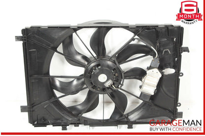 12-20 Mercedes W117 CLA250 SLK250 Engine Radiator Cooling Fan Motor Shroud Assy