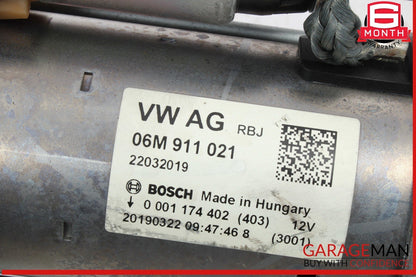 12-24 Audi S5 SQ5 S4 A7 Engine Starter Motor Bosch 06M911021 OEM
