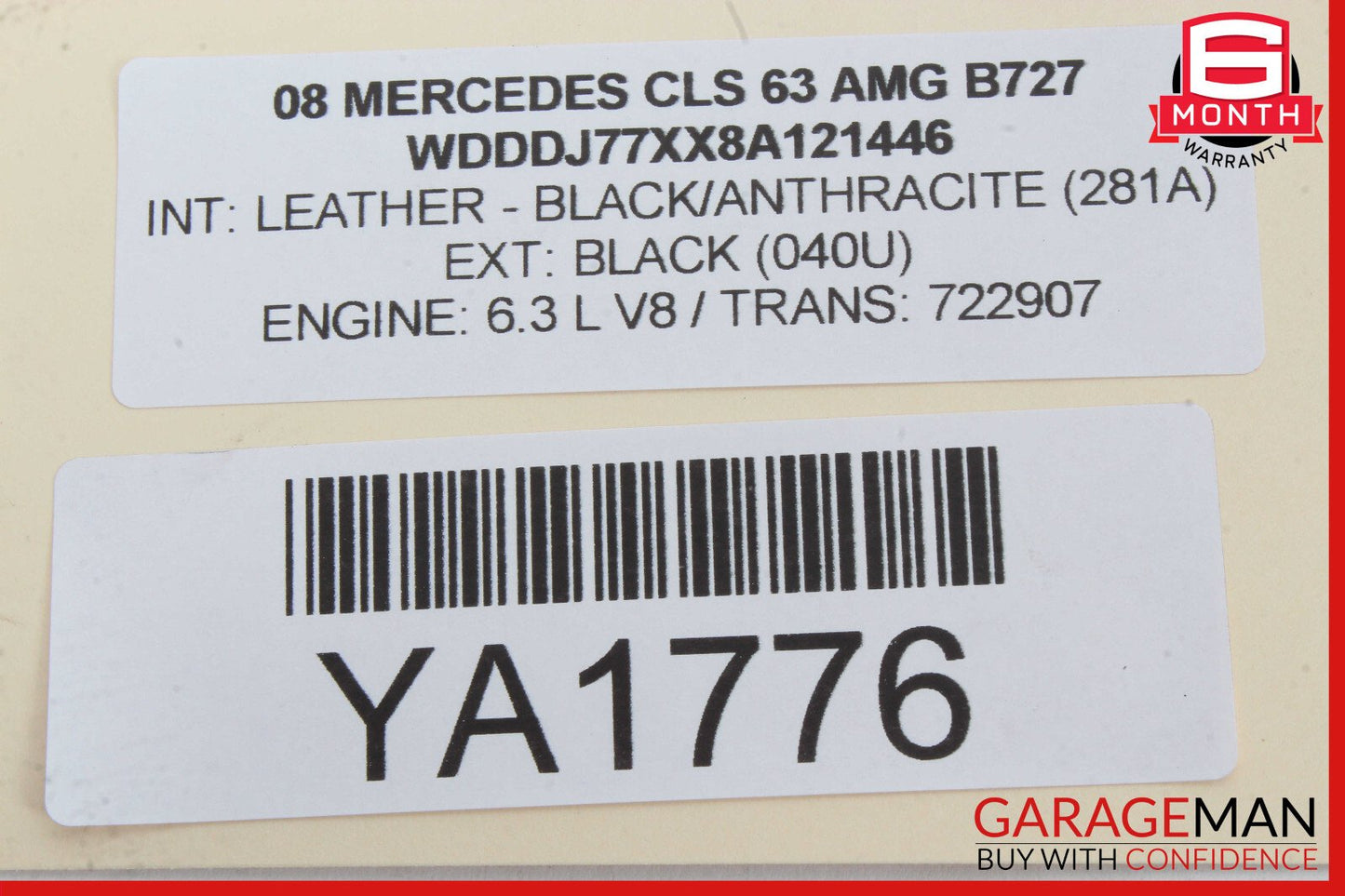 06-11 Mercedes W219 CLS63 CLS550 Door Speaker Sound Audio Radio 2198200202 OEM