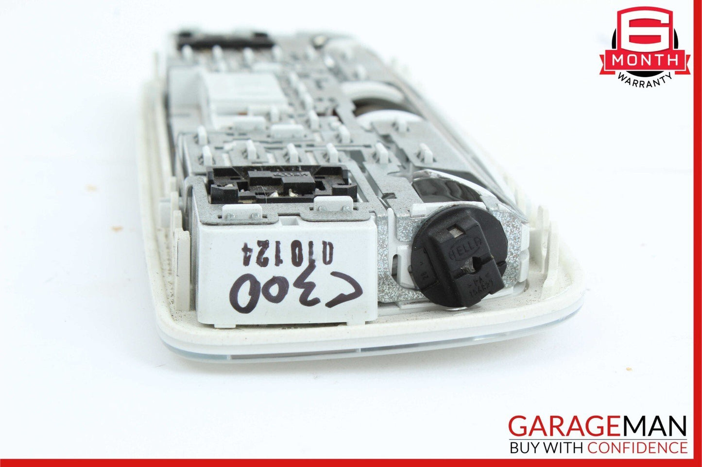 08-14 Mercedes W204 C250 C300 Rear Overhead Dome Light Lamp Beige 2048204901 OEM