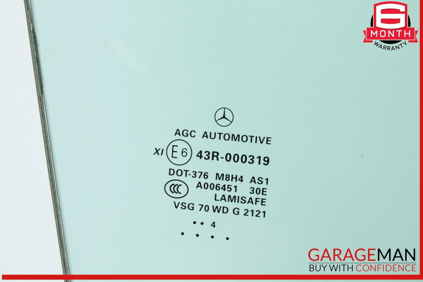 12-19 Mercedes X166 GL550 GLE43 AMG GLS550 Front Right Door Window Glass OEM