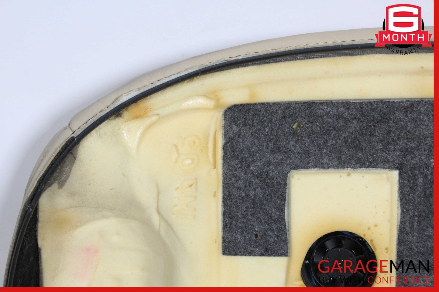10-13 Mercedes W221 S400 S550 Front Right Side Bottom Lower Seat Cushion Beige