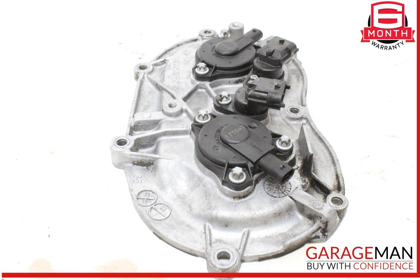 05-13 Mercedes W164 ML350 4MATIC Front Right Engine Timing Chain Cover Plate OEM