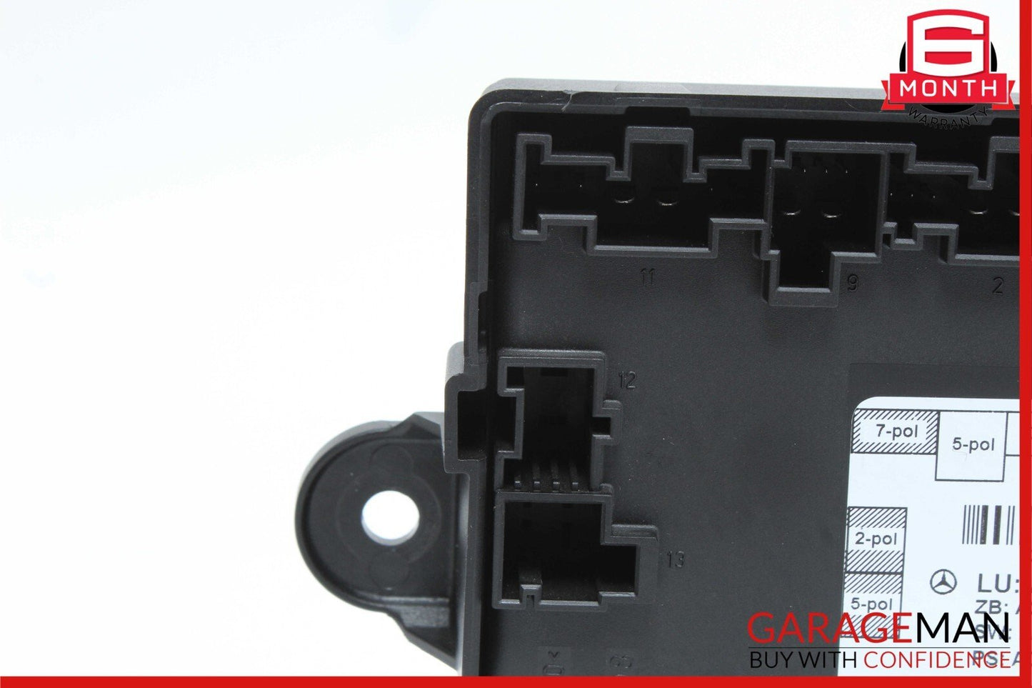 07-13 Mercedes W221 S550 S63 AMG Rear Right / Left Side Door Control Module Unit