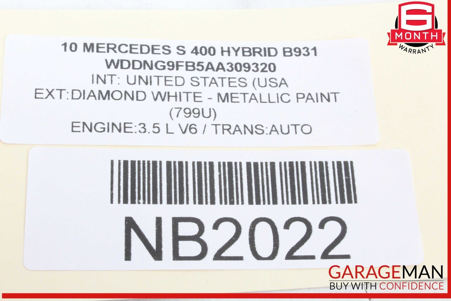 10-14 Mercedes W221 S400 Hybrid Fuse Box Control Module 0005406050 OEM