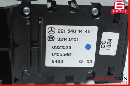 07-13 Mercedes W221 S550 CL550 Electronic Parking Button Switch 2215401445 OEM