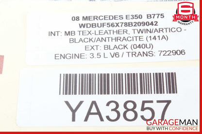 03-09 Mercedes W211 E350 E550 Front Right Passenger Door Control Module OEM