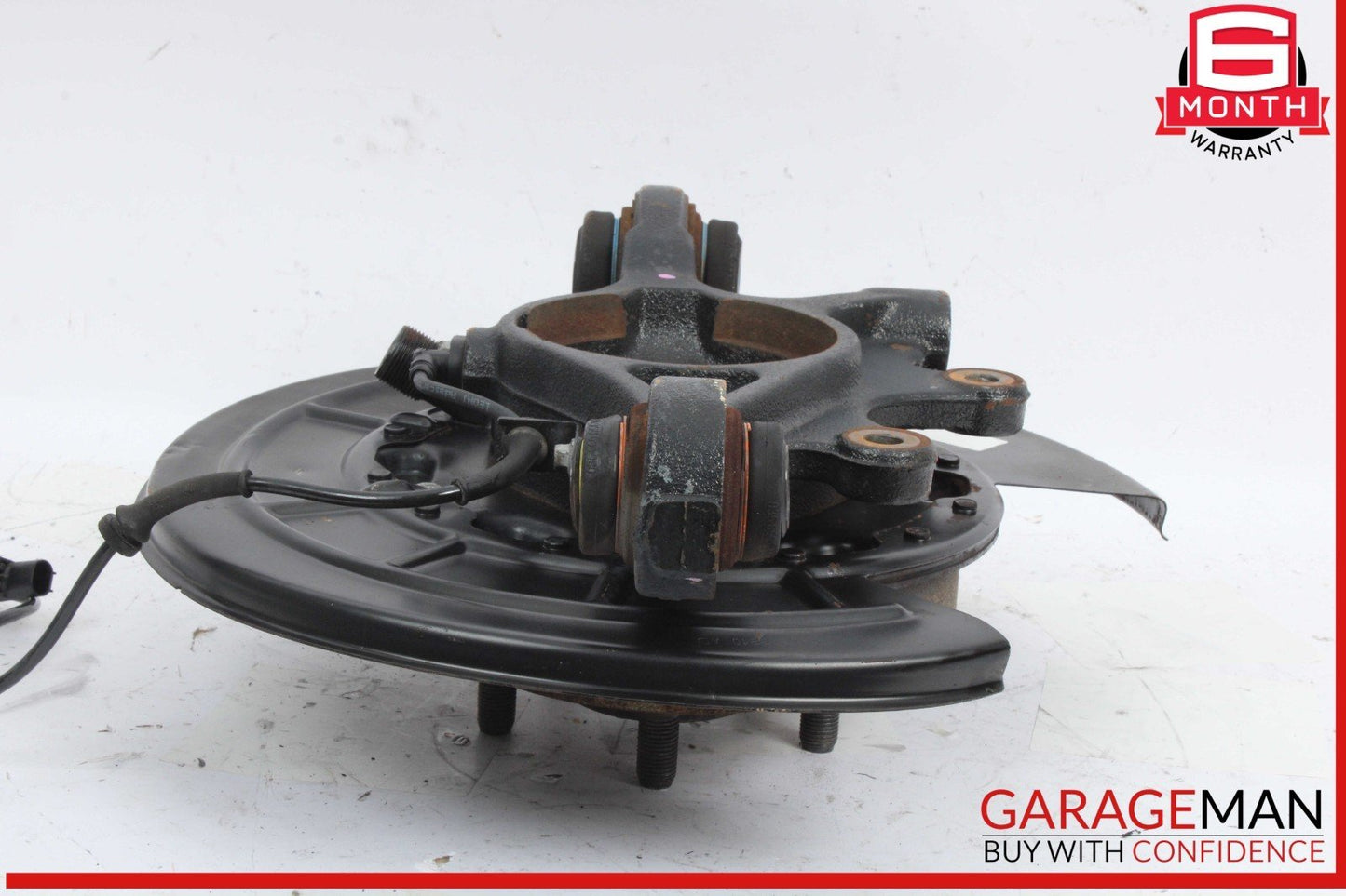 10-16 Land Rover Range Rover Sport Rear Left Side Spindle Knuckle Wheel Hub OEM