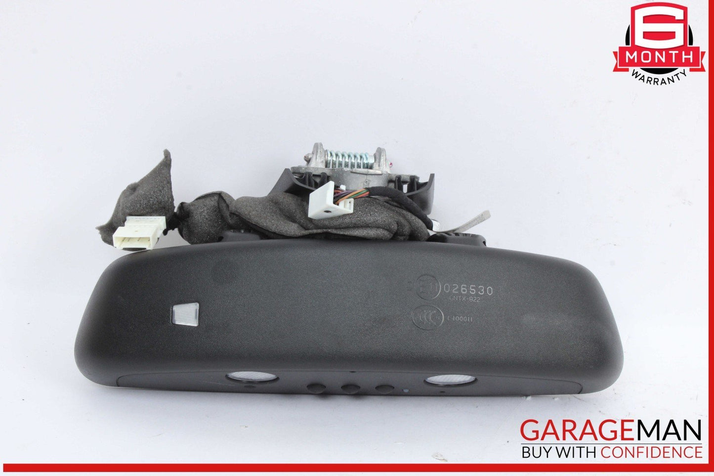12-17 Mercedes W204 C250 GLK350 Top Upper Interior Rear View Mirror Black OEM