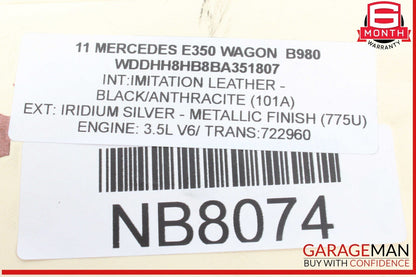 08-18 Mercedes W212 E350 Wagon Rear Right or Left Side Lower Thrust Control Arm