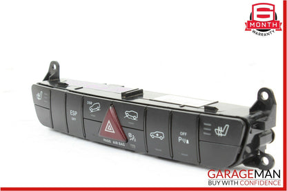 06-12 Mercedes GL450 ML550 Center Dash Hazard Light Switch Control Panel OEM