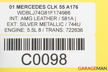 00-02 Mercedes W208 CLK55 AMG E430 Phone Antenna Amplifier Motorola SYN8486A OEM