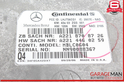 Mercedes X164 GL450 4MATIC Voice Communication Control Module 2218708726 OEM