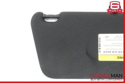 08-14 Mercedes W204 C250 C350 Front Left Side Sun Visor Sunvisor Shade Black