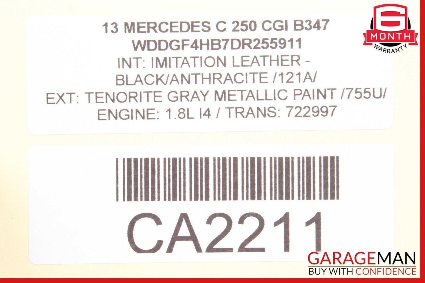 08-18 Mercedes C250 E350 C300 Headlight Fog Light Switch Controller Module Unit