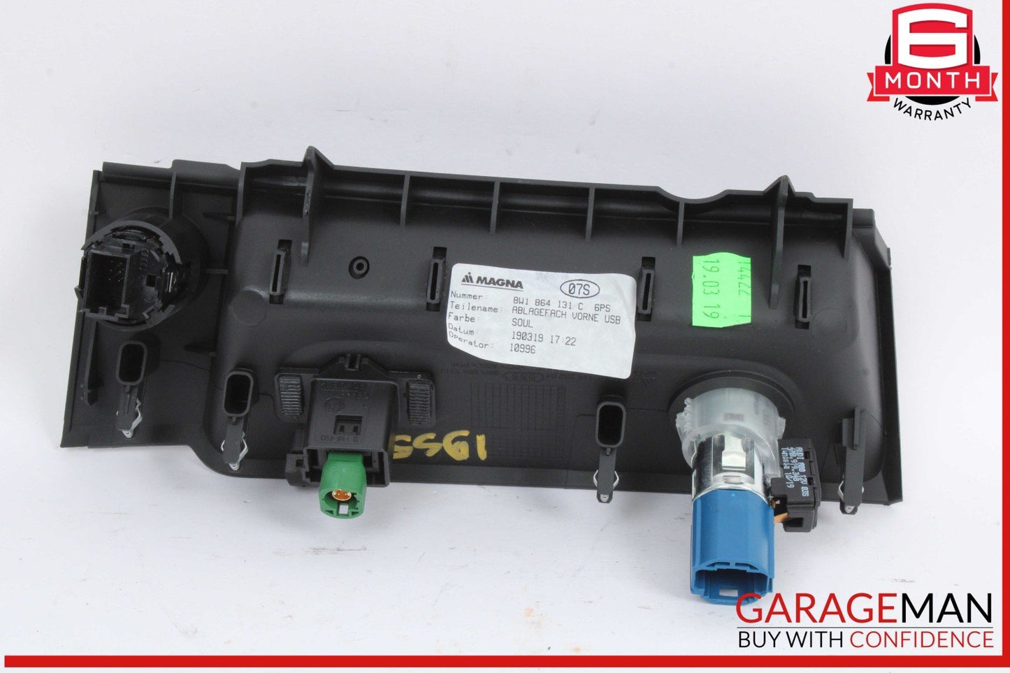 17-24 Audi S5 RS5 A4 Center Console Tray Power Outlet w/ USB Port 8W1864131C OEM