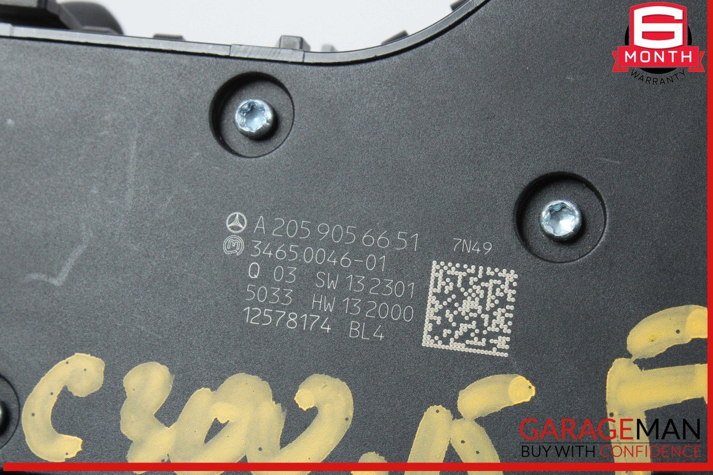 15-20 Mercedes W205 C300 GLC43 Front Left Side Seat Control Switch Module Unit