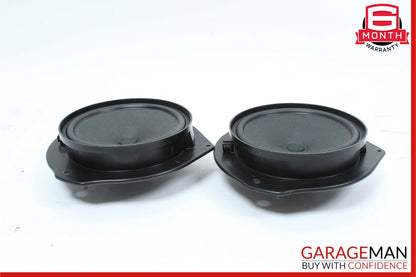 08-14 Mercedes W204 C250 Front Right & Left Door Sound Speakers Set of 2 OEM