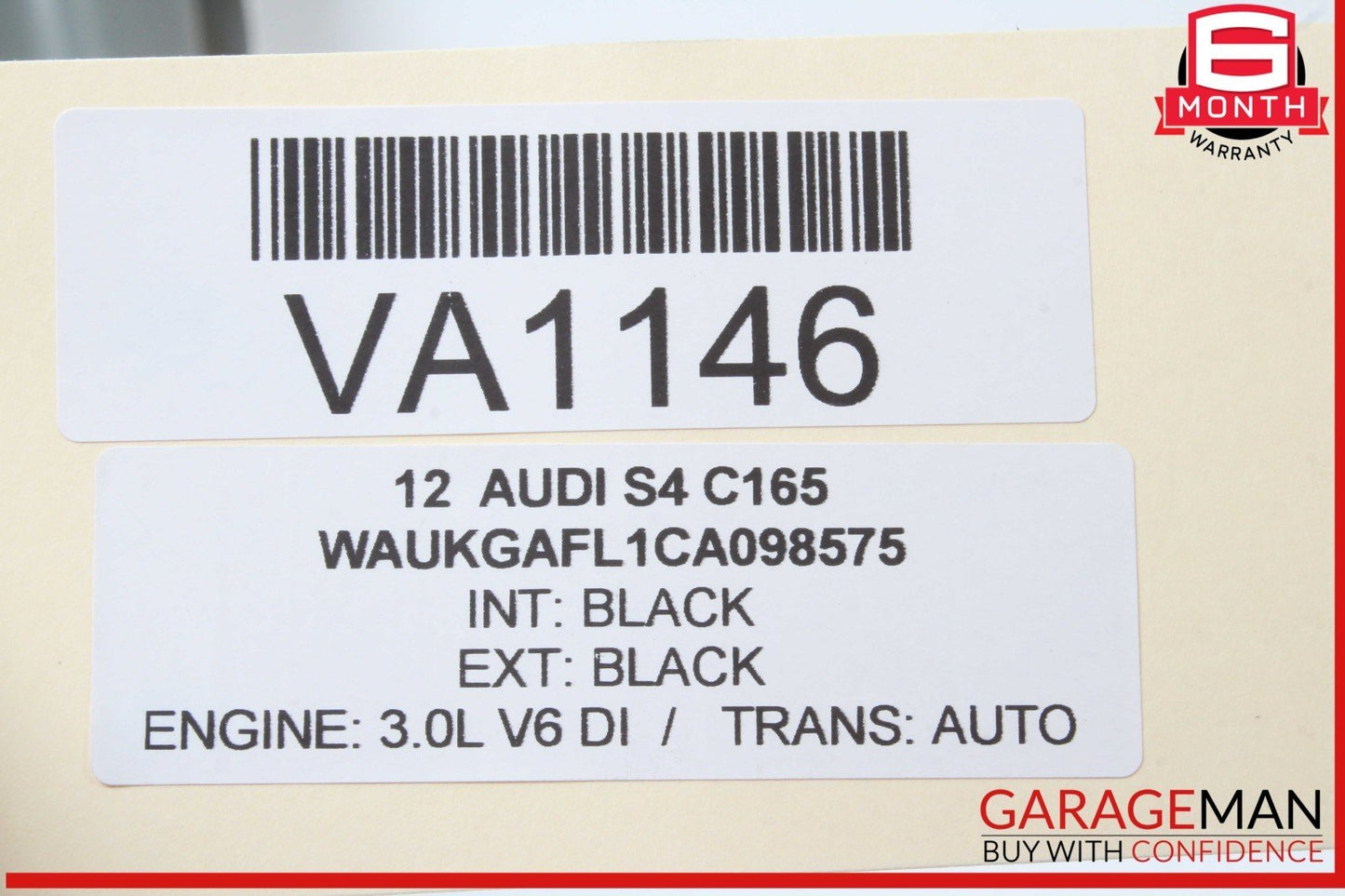 09-16 Audi S4 A4 Engine Coolant Antifreeze Reservoir Tank 8K0121405H OEM