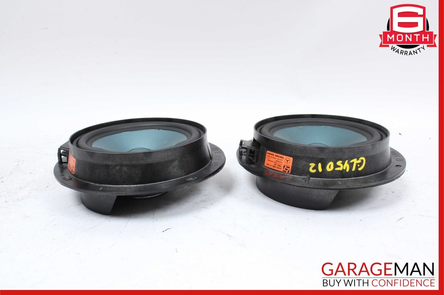 06-13 Mercedes X164 GL450 Audio Sound Speakers Set Rear Right & Left Set OEM