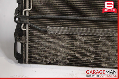 04-11 Mercedes W211 E320 Radiator AC A/C Condenser Transmission Cooling Assy