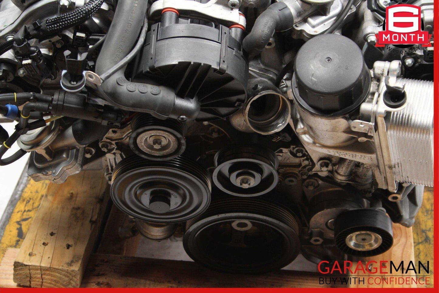 06-11 Mercedes SLK280 C300 3.0L M272 V6 Engine Motor Block Assembly RWD 134k