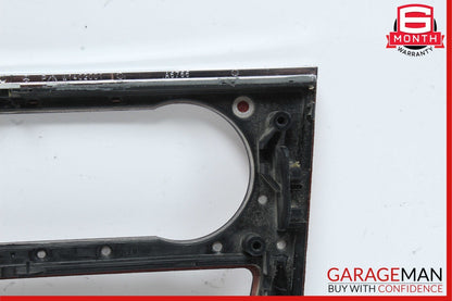 06-12 Mercedes ML350 GL450 Center Console Control Trim Bezel Cover Panel Wood