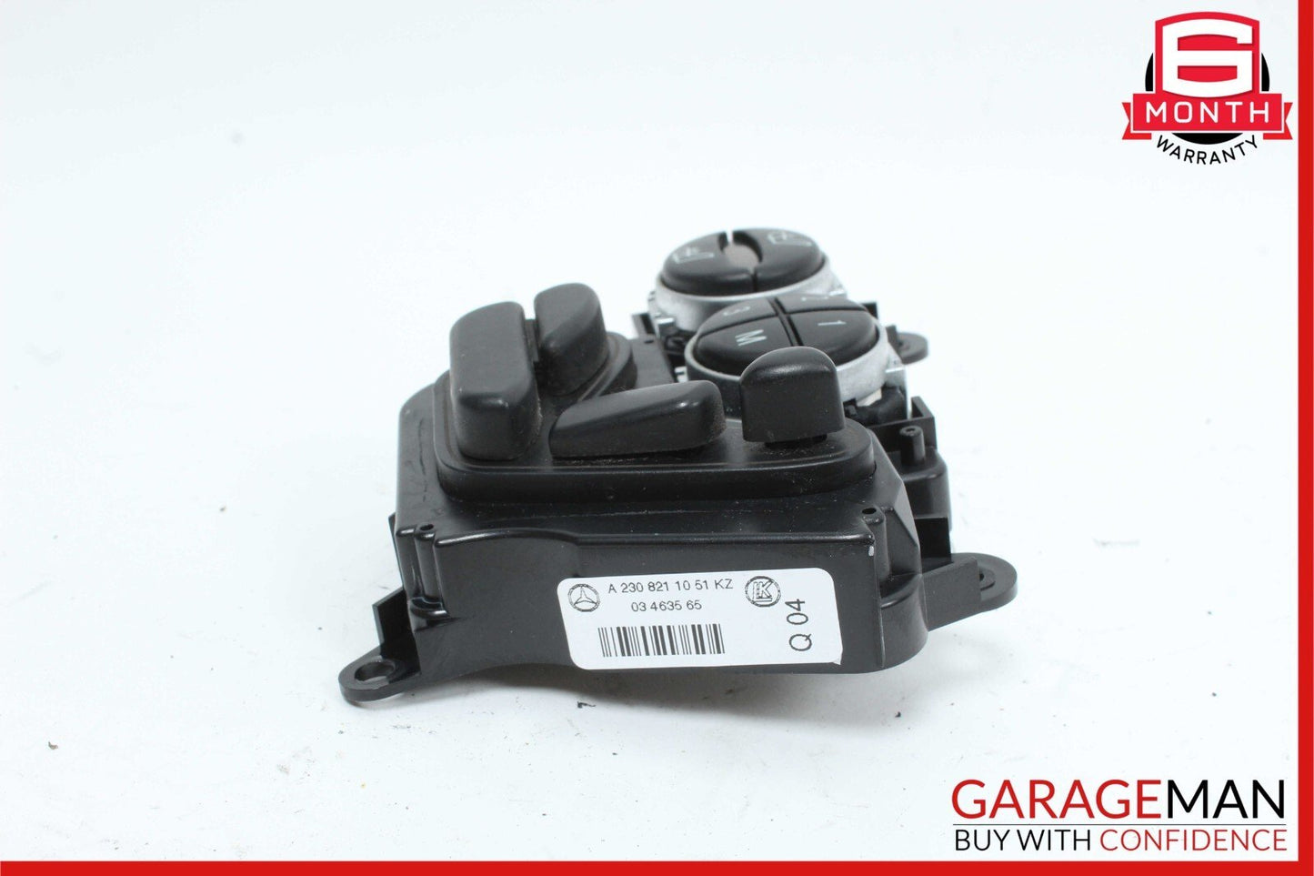 03-08 Mercedes R230 SL500 Front Right Passenger Side Seat Adjust Control Switch