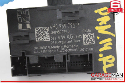 11-18 Porsche Panamera 970 E-Hybrid Rear Left or Right Side Door Control Module