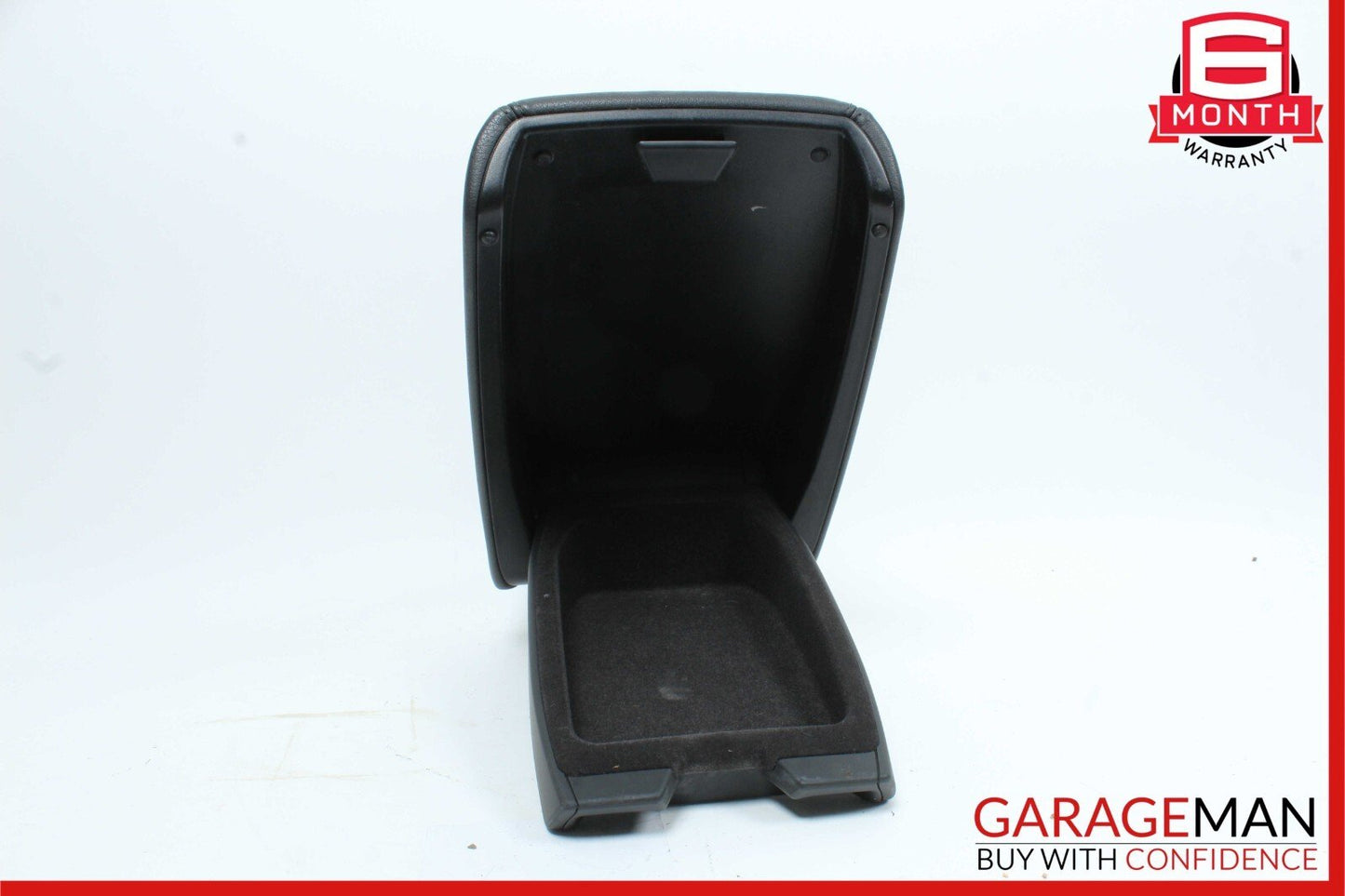 12-18 Audi A7 Center Console Armrest Arm Rest Pad Cover Leather Black OEM