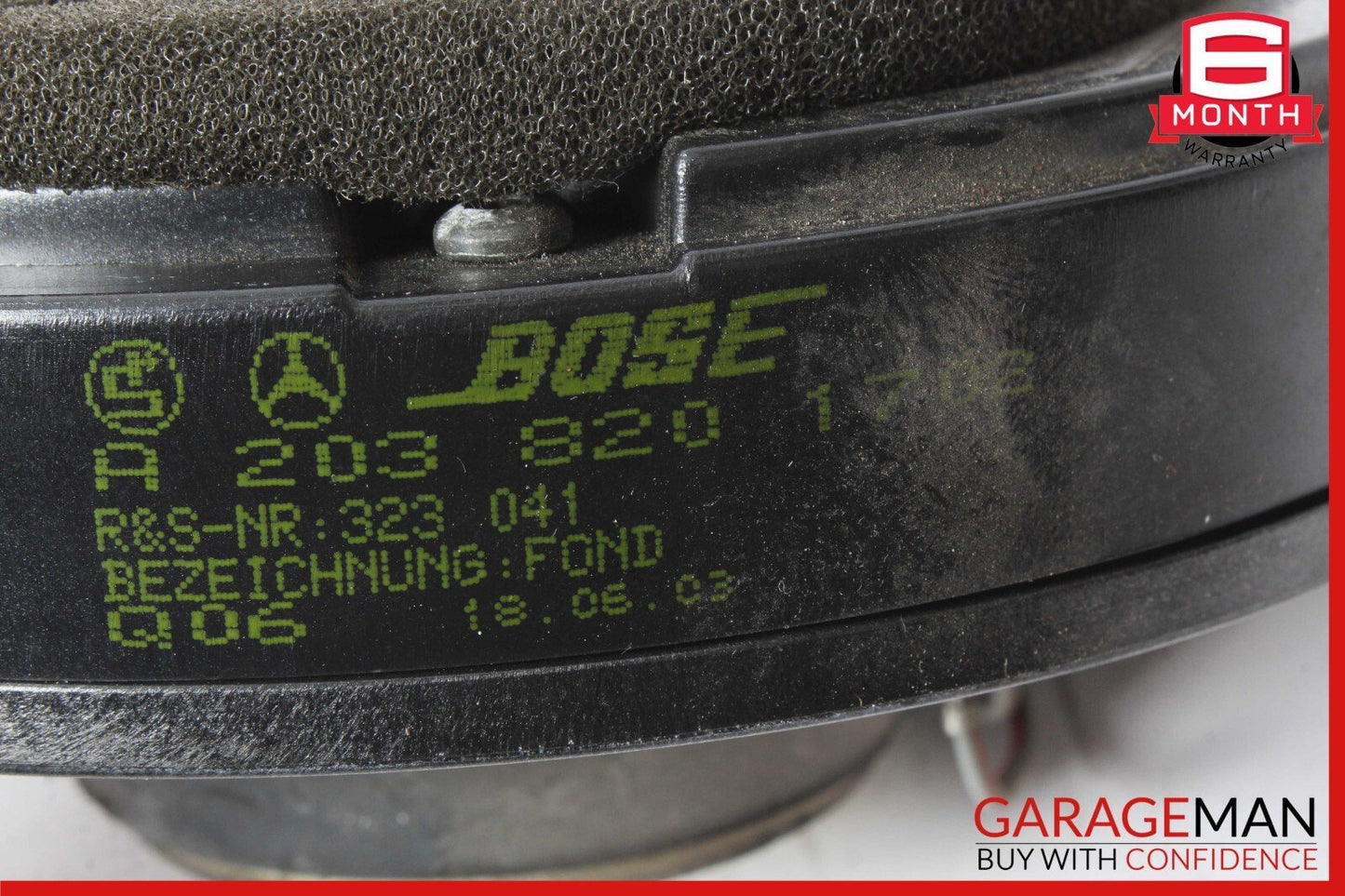03-09 Mercedes W203 C320 CLK55 AMG Front Right or Left Side Door Audio Speaker