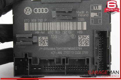 13-16 Audi A4 Front Right Passenger Side Door Control Module Unit 8T0959792P OEM