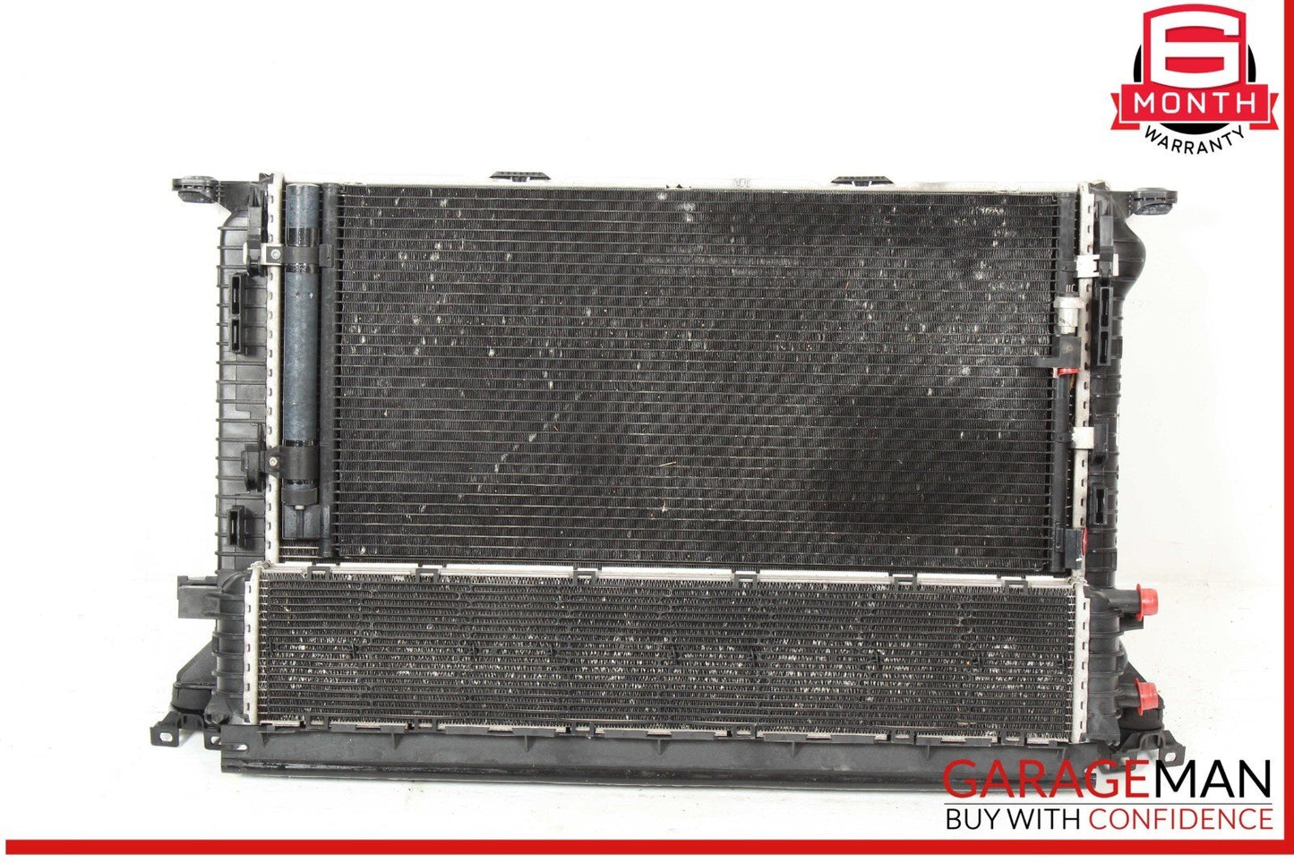 13-17 Audi SQ5 Cooling Fan Radiator AC Condenser Assembly 8T0260401G OEM