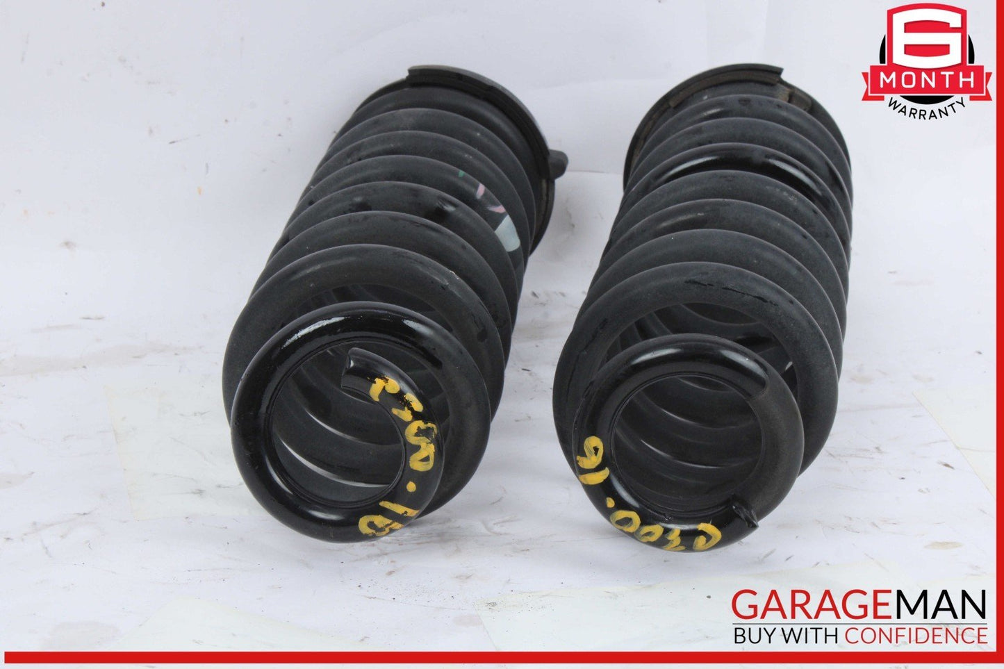 15-20 Mercedes W205 C300 Rear Right & Left Shock Absorber Coil Spring Set of 2
