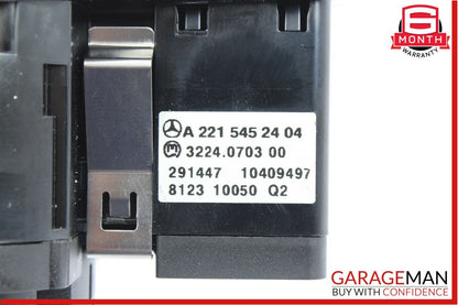 07-13 Mercedes W221 S550 CL550 Headlight Head Light Lamp Switch Control Module